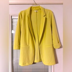 Maurices yellow green jacket